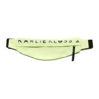 Adidas Carly Kloss Collaboration Recycled Polyester Fanny Pack Regular Women's Light Shimmery Yellow & Black Adidas HB1460 šviesiai geltonos spalvos