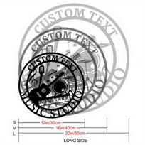 Metal Wall Art Gym Decor Fitness Plaque Home Gym Studio Rustic Design Workout Gift Easy Install S