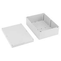 263*185*95mm Water resistant White Plastic Enclosure Project Case DIY Junction Box