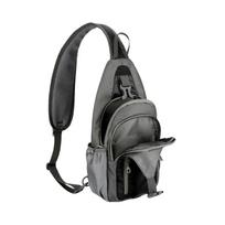JEEP Crossbody Bag, Outdoor Sport Bag, Large Capacity Shoulder Bag, Casual Commuter Water-Resistant Phone Pouch pilka