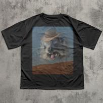 Funny Screaming Cowboy Hyrax Meme Tee Shirt Gift for Woman and Man, Dank Memes T shirt, Silly Joke Gifts for Hyrax Lovers, Goofy ahh T shirt 4XL