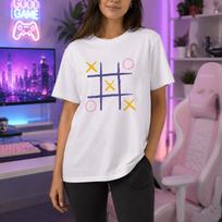 Tic Tac Toe Tee | Casual Game Shirt 2XL