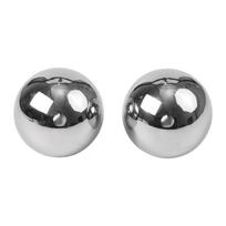 Floating Garden Decor Stainless Steel Balls Eye-catching Reflection 100MM white