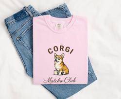 Corgi Pet Shirt Dog Beverage Gift Women Line Art Tee Puppy T-Shirt Dog Fan Canine Tshirt Coffee Graphic Cartoon Mug Tshirt M