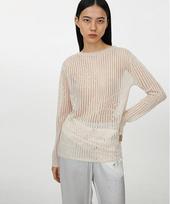 Youth Crew-Neck Sweater Light Pink/One (Os)