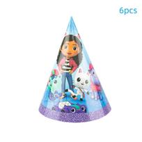 Cartoon Cat Gabby Girl Likes Baby Shower  Disposable Birthday Party Tableware Balloon Set Cup Plate Background Home Decorations Other