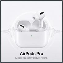 Apple AirPods Pro Wireless Earbuds Active Noise Cancellation Spatial Audio H2 Chip Bluetooth 5.3 Headphones balta