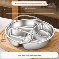 316 Stainless Steel Divided Steaming Plate