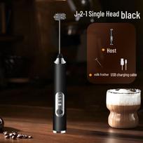 LISM Electric Milk Frother & Egg Beater juoda spalva