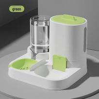 LISM 2-in-1 Pet Food and Water Dispenser žalia