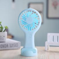 Mini nešiojamas kišeninis rankinis ventiliatorius USB įkrovimas Įkraunamas Cool Air Travel aušintuvas aušinamas mini ventiliatorius mėlyna