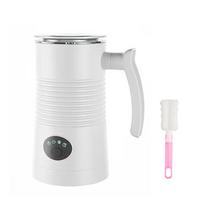 Electric Milk Frother Automatic Rotary Foamer for Coffee Cappuccino Latte 4 in 1 Hot and Cold Foam Maker Milk Frother Foamer EU