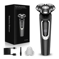 Electric Razor for Men, 3D Flex Blades with Pop-Up Trimmer, IPX6 Waterproof, Type-C Quick Charge juoda