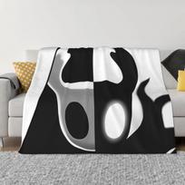 Hollow Knight Blanket Fleece Printed Multi-function Super Soft Throw Blanket for Home Car Rug Piece Size: 75*100cm, Weight: 230 GSM