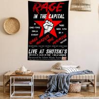 Rock Band Rage Against The Machine Classic Colorful Tapestry Wall Hanging Hanging Tarot Hippie Wall Rugs Dorm Wall Art Decor 100X70CM