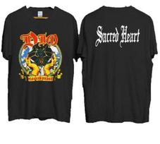 Vintage Dio Shirt 1985 Sacred Heart Concert Tshirt Double Sided S