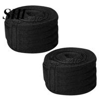 1 Pair 2.5m Boxing Handwraps Bandage Punching Hand Wrap Exercise Training Gloves juoda