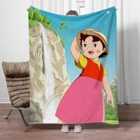Heidi Vilnos pledas 150x200 Šildantys pledai lovai Miegamojo/Sofos uždangalas Karališko dydžio Namų ir dekoravimo mikropluošto patalynė 75X95CM