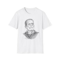 Frankenstein Sketch Unisex T-Shirt | Horror Fan Graphic Tee XL