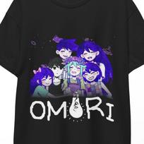 Omori Psychological Horror RPG Shirt Dream World Sunny Retro Anime Aesthetic Indie Adventure Classic Unisex Gift Tee Headspace White Space!! S