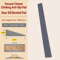 1M Silicone Threshold Ramp Bendable Door Sill Pad Wide Size Match Bendable Strip  Balcony Door Gap Grey H:0.6cm W:2cm