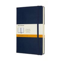 Moleskine Classic Expanded Notebook Large Size x Sapphire QP060EXPB20 (400 pages), Hardcover, Lined, (13cm 21cm), Blue,