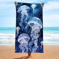 Bohemian Mandala Turtle Beach Towel Soft Microfiber Towel for Men Women Summer Beach Pool Camping Gym Yoga Travel 50x100cm