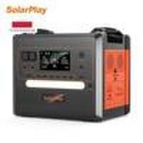 Solarplay 2500W Portable Power Station 2304Wh Solar Generator 1-3Days EU Warehouse Fast Delivery Home Backup Power 2500W 2300Wh US