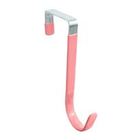 Exclusive Multi-Purpose Over-the-Door Hook for Clothes and Hats 1 piece (no packaging, no label) rožinė