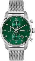Hugo Boss Laikrodis BOSS 1513938. Kvarcas, Spalva žalia. Žmogus.
