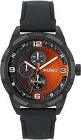 Hugo Boss Laikrodis HUGO 1530275. Kwarcowy, Kolor juoda oranžinė. Mężczyzna.
