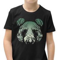 Panda Nature, Youth Short Sleeve T-Shirt S