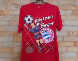 Vintage 1997 FC Bayern Munchen T-Shirt Deutscher Meister German Champion Football Soccer Tee Size Adul S ,FC Bayern Munchen Tee 1997 T-Shirt 3XL