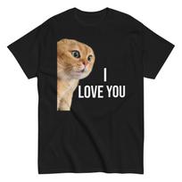 Talking Meme Cat, Funny T-Shirt. Viral Gif, Viral Video, Gift For Partner S