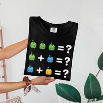 Stardew Valley Math T-Shirts, Cozy Gaming T-shirt, Funny Stardew Valley Gift for Gamers, Pixel Art Video Game Stardrop Saloon Merch 4XL