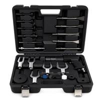 25PCS Air Hammer Kit, Multi-Function Pneumatic Hammer Chisel Set with Ball Joint Separator & Case, 2200BPM Heavy Duty