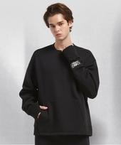 Shield Hairy Fleece Mens Sweatshirt Light Melange Grey/L-Xl