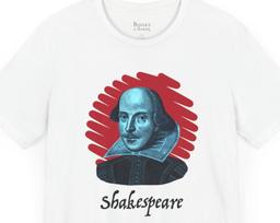 Shakespeare Tee | William Shakespeare | Poet Shirt | Literary T-Shirt L
