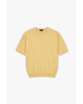 Man On The Bun Linen Cotton Tweed Knit_Yellow 4714113030 Yellow/Xl