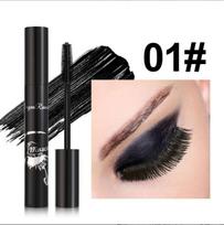 Spalvotas tušas, atsparus vandeniui, ilgai išliekančios blakstienos, lengvai pašalinamos Mascara Beauty