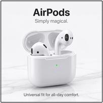 Apple AirPods 2nd Gen True Wireless Headphones With Wireless Charging Case For iPhone Android balta