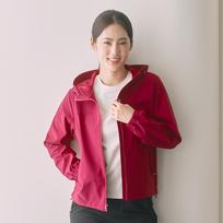 Pro World Cup Pwx Q325-4451-52 Women'S Double-Knit Warm-Up Jacket Medium Pink Dark Purple/90