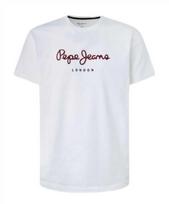 MĘSKA KOSZULKA Z KRÓTKIM RĘKAWEM PEPE JEANS BALTA