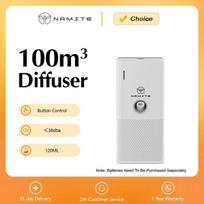 Namste 100m³ Battery Aroma Diffuser Room Fragrance Air Freshener Home AIR Flavoring for Small Spaces Such Toilets And Elevators Black battery