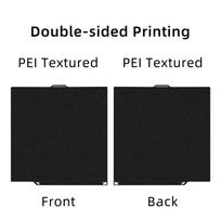 Build Plate For Elegoo Centauri Carbon Plate PEI Carbon fibe Sheet Smooth Centauri Carbon Build Plate Elegoo 3D Printer Parts PEl Textured Black