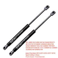 2pcs Front Hood Lift Damper For Jeep Cherokee 2014 2015 2016 2017 2018 Sport Utility 4-Door SG314082 68156156AB 4B-935724 Struts