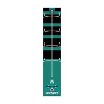 Foldable Golf Training Pad 50X300cm Golf Putting Green Blanket Golf Putting Practice Mat  Outdoor Style C