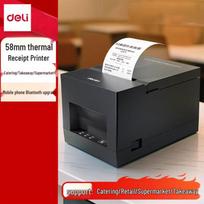 Deli 5801PW 58mm Thermal Receipt Printer with Bluetooth CN plug (adapter included)
