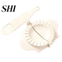 Ravioli Maker 2Pcs/Set Dumpling with Spoon Foldable Hanging Storage Non-stick Easy to Mold Clean Labor Saving Compact Hand Press Kitchen Accessories smėlis