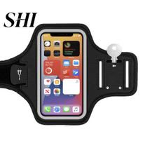 Sports Armband Bag Running Phone with Pocket for Earbuds Car Keys Reflective Arm Strap Sweat-proof Mobile Holder Outdoor Jogging Cycling Accessories M juoda